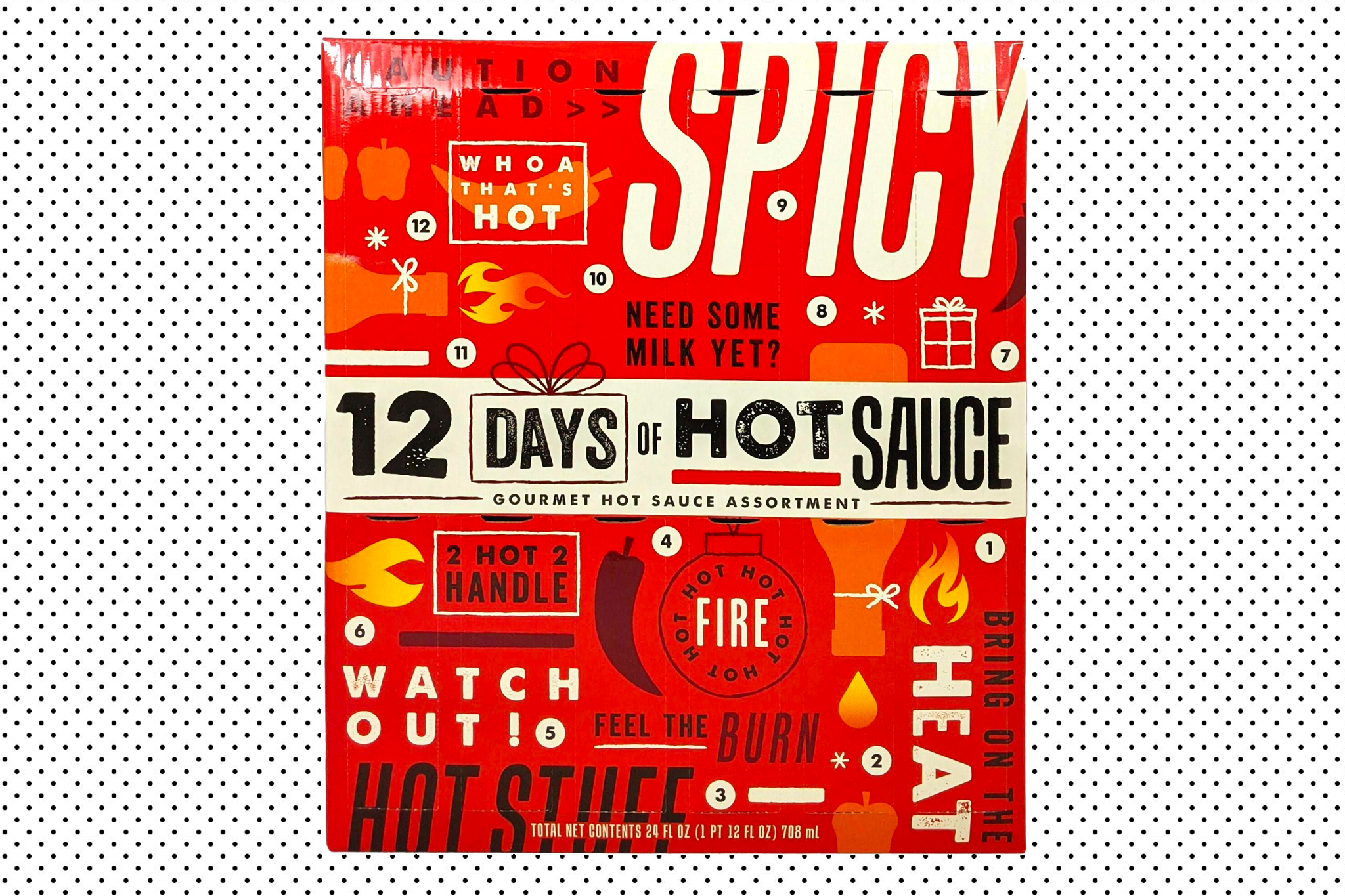 Heat up the holidays with this 12 Days of Hot Sauce advent calendar