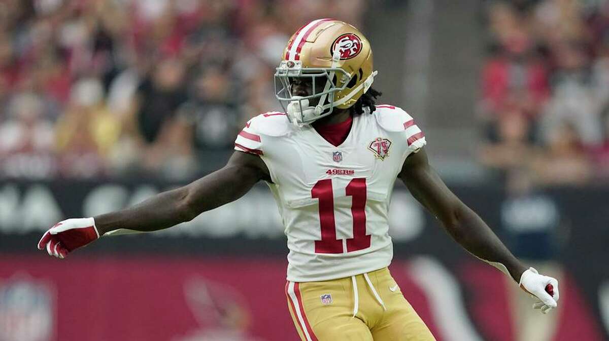 John Lynch explains why Brandon Aiyuk hasn't gotten as many