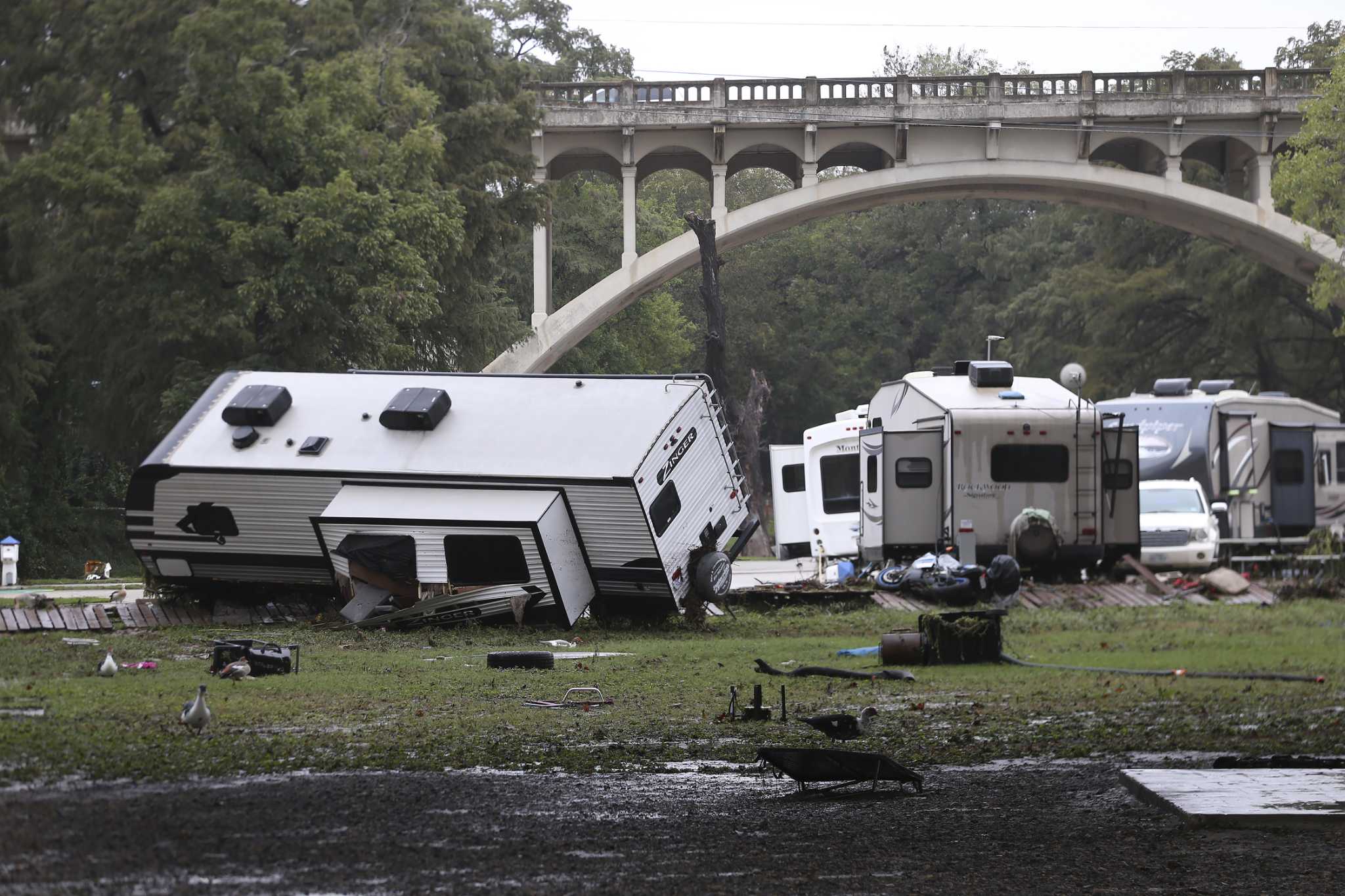 Guadalupe River in New Braunfels reaches highest level in 5 years, flooding RV park - Vimarsana News