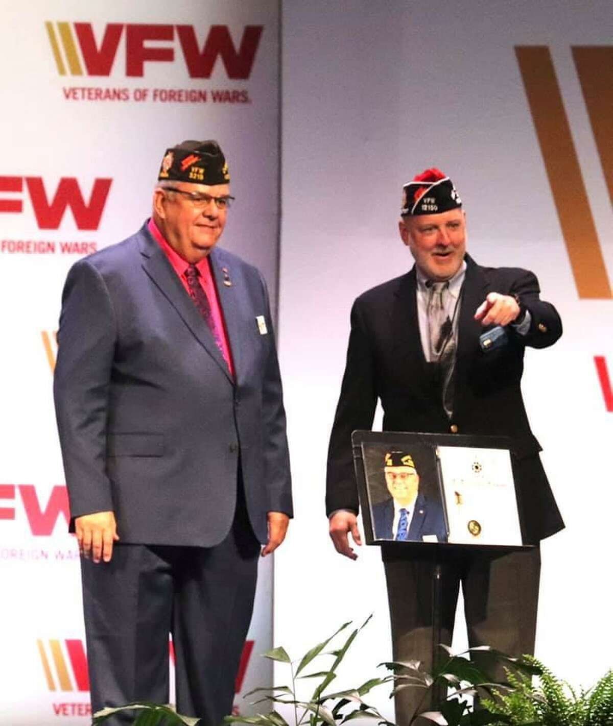 The Veterans of Foreign Wars of the United States New Haven Post 12150 (VFW New Haven) and Post Commander Charles M. Pickett were awarded the esteemed status of All-American for 2020-21 by outgoing VFW National Commander Hal Roesch at the 122nd VFW national convention in Kansas City, Missouri.