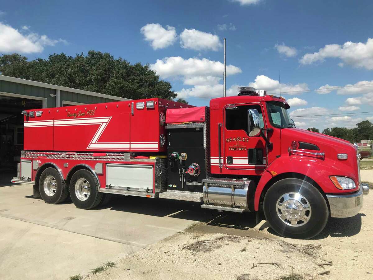 Beasley Fire Department makes use of new tanker truck thanks to Texas A&M
