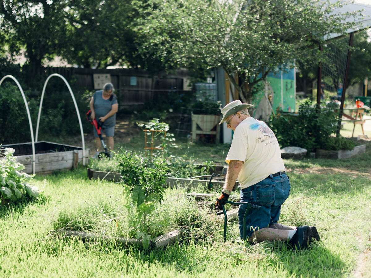 Green Spaces Alliance of South Texas and Love, Tito's Block to Block kicked off the summer with a series of projects aiming to make significant improvements to over 10 local community gardens.