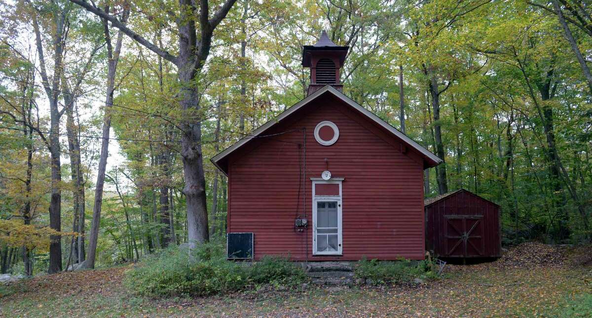 Ridgefield is considering options to repurpose an old schoolhouse in Branchville. Wednesday, October 13, 2021, in Ridgefield, Conn.