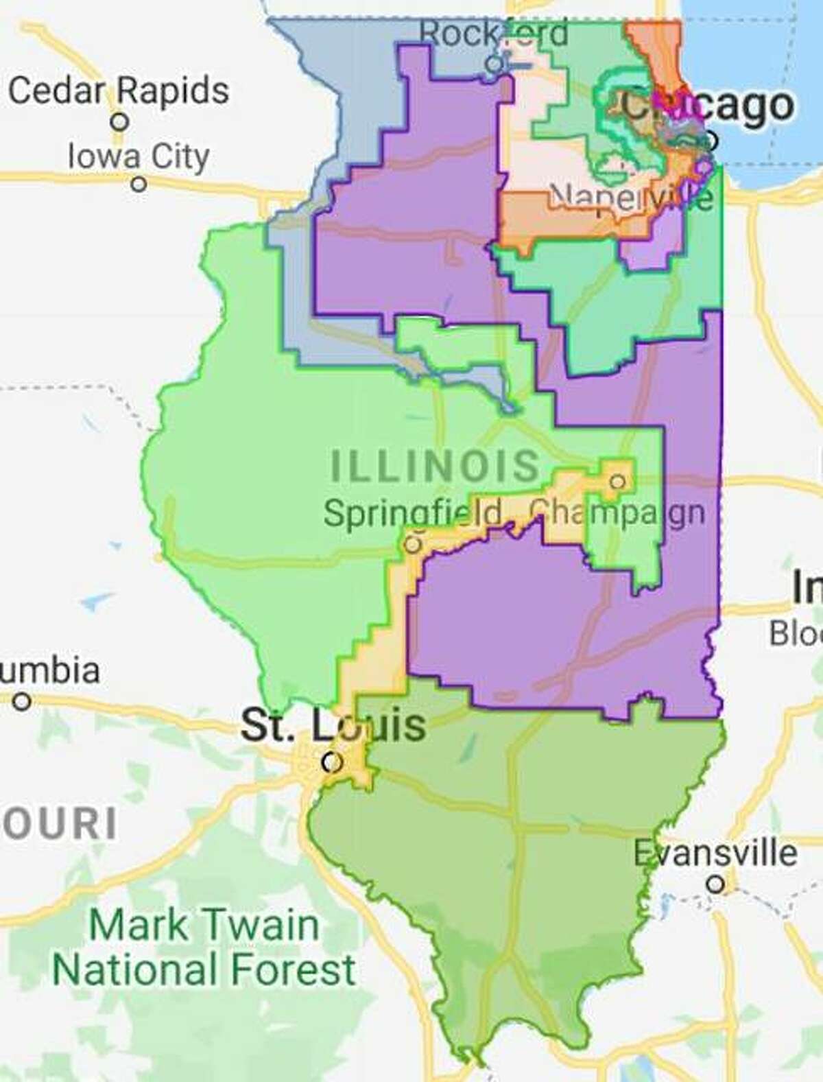 Proposed map would split Madison County