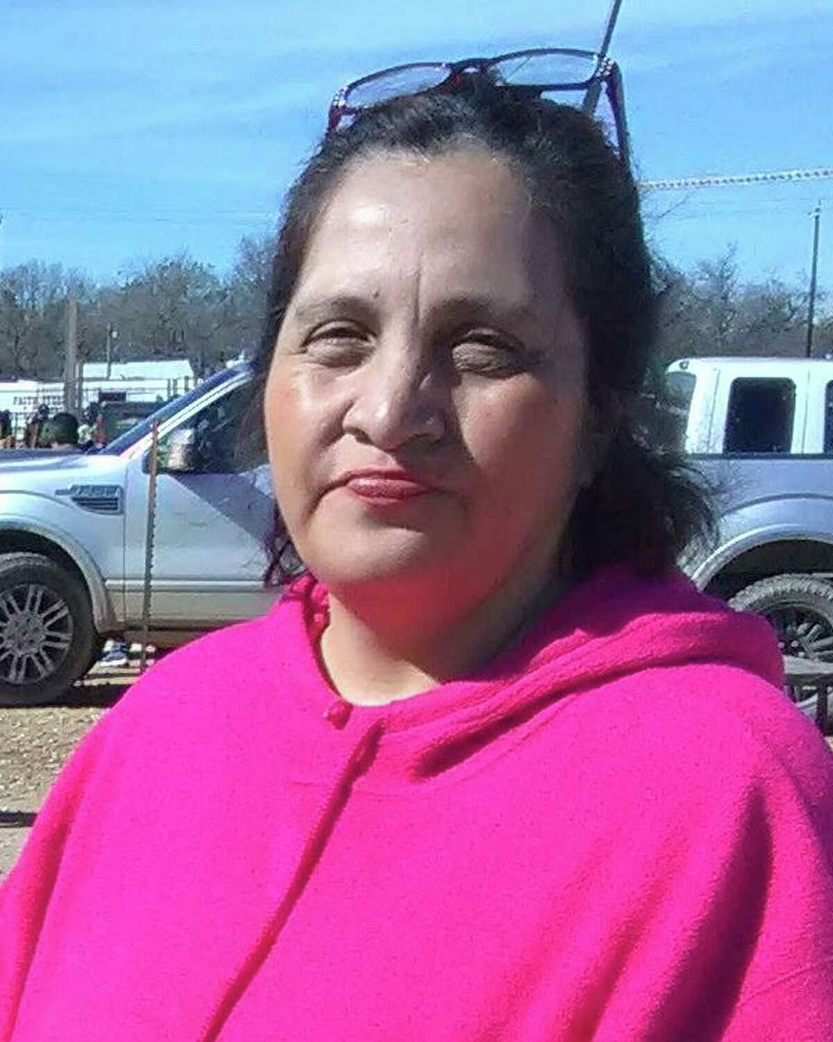 Esther Rodriguez Conde, 52, was killed Thursday, October 14, 2021 when the vehicle she was riding in was swpt off the road by flood waters.