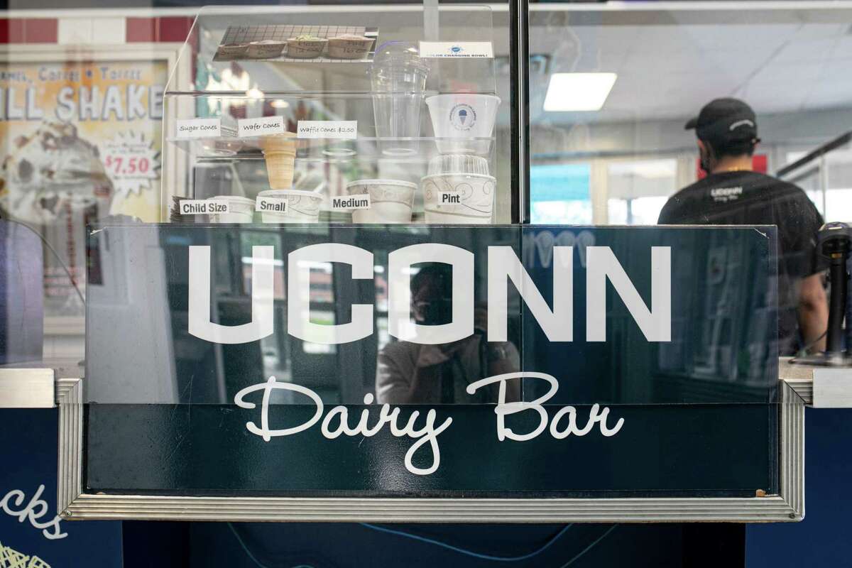 The UConn Dairy Bar in Storrs on July 14, 2021.