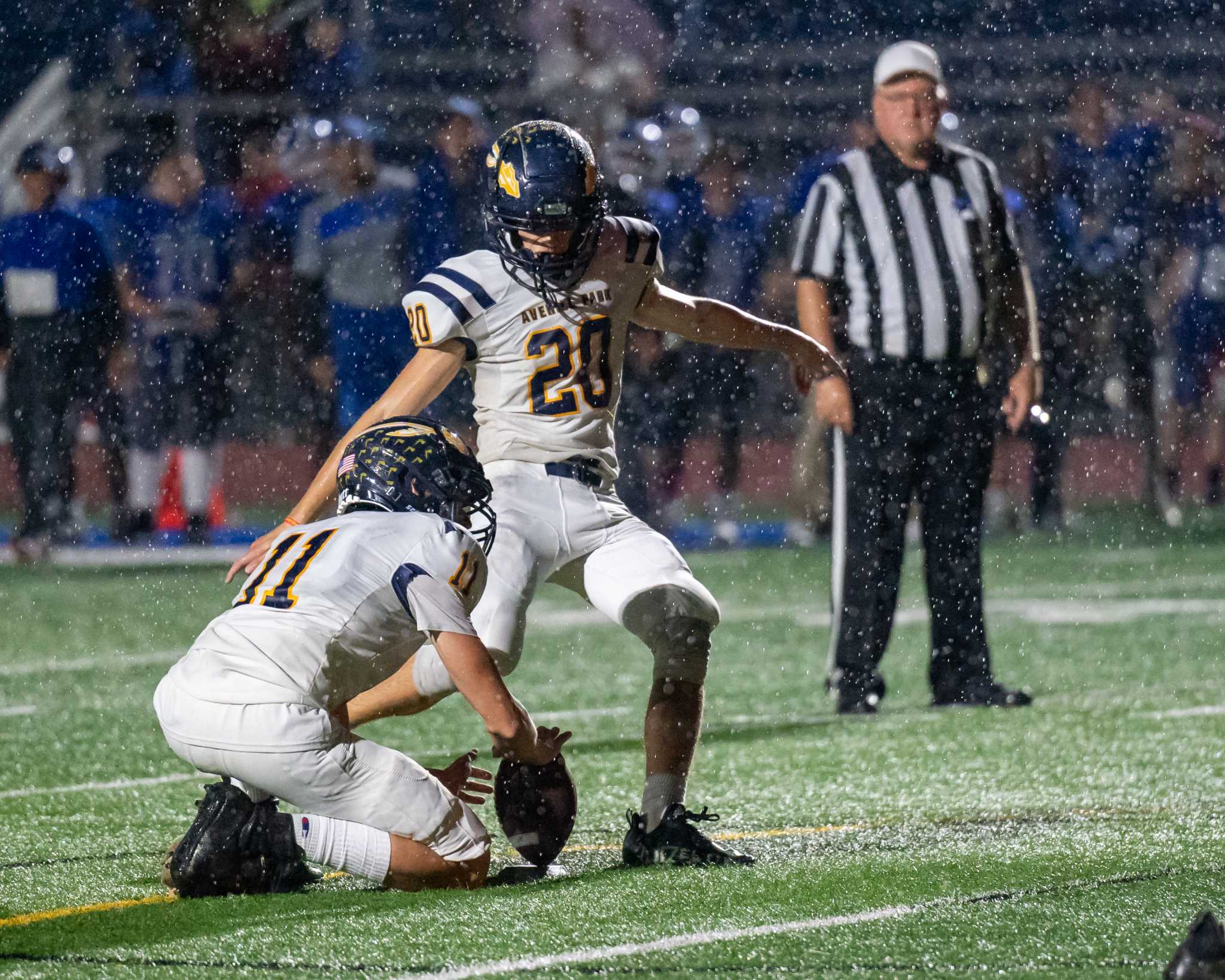 Women's tackle football national team features Albany kicker