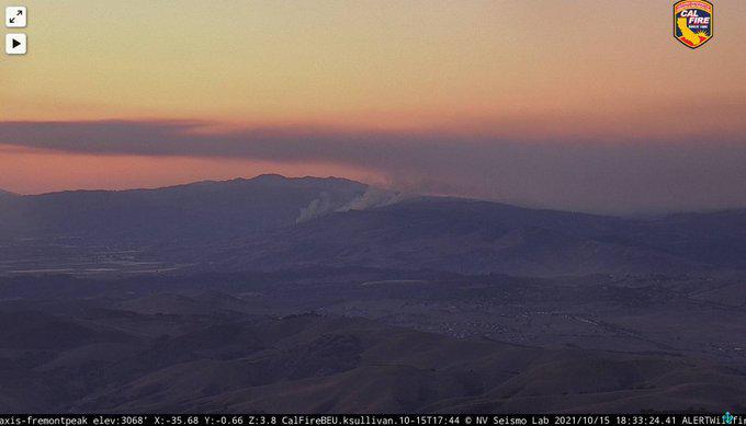 Wildfire that prompted evacuation in Santa Cruz County slows overnight - Vimarsana News