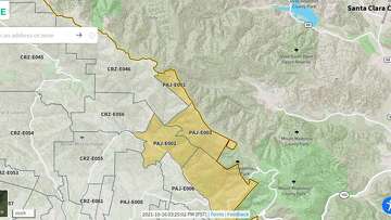 Cruz Fire Map Crews further corral Santa Cruz County wildfire, evacuations lifted