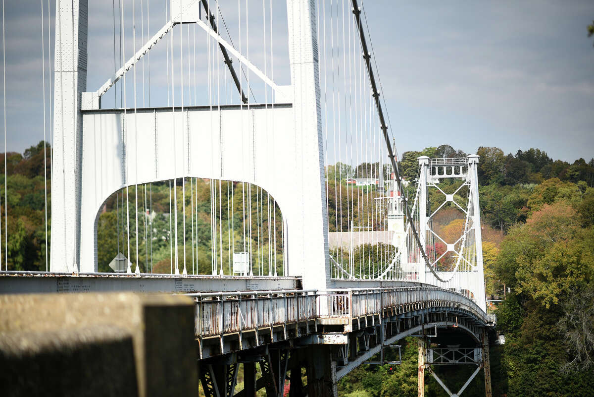 Completed in 1921, the Wurts Street Bridge is Hudson Valley's first suspension bridge.
