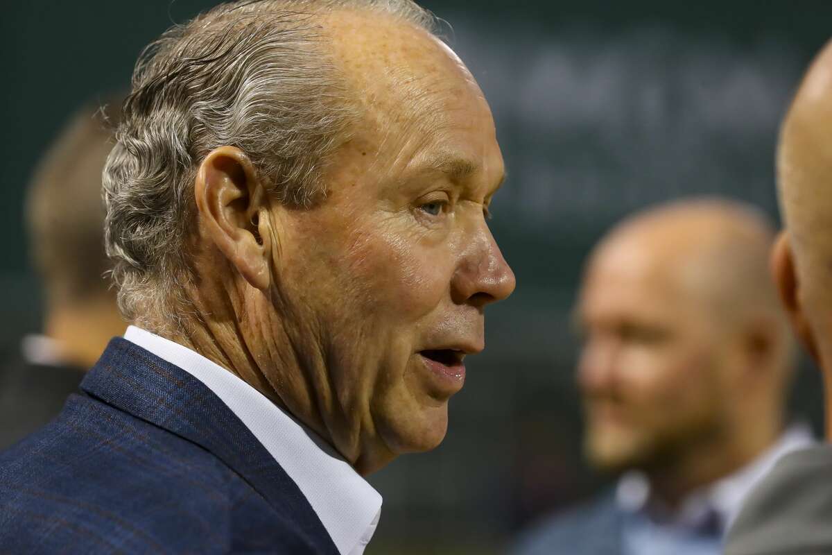 Astros owner Jim Crane has of late cast general manager James Click to the background.