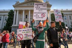Bay Area largely sits out protests over vaccine mandates for students