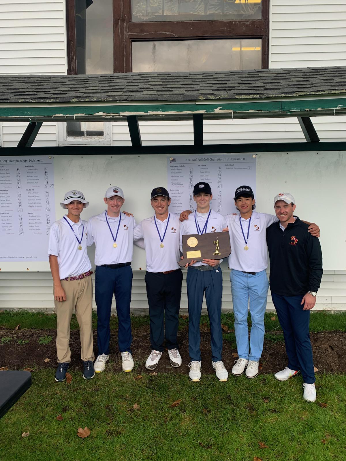 St. Joseph wins Division II boys golf championship