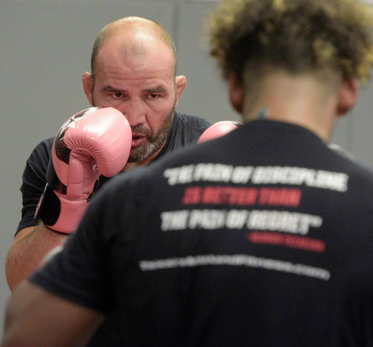 Glover Teixeira , of Bethel, will be competing in an upcoming mixed martial arts event produced by the Ultimate Fighting Championship taking place in Abu Dhabi, United Arab Emirates. Monday, October 18, 2021, in Bethel, Conn.