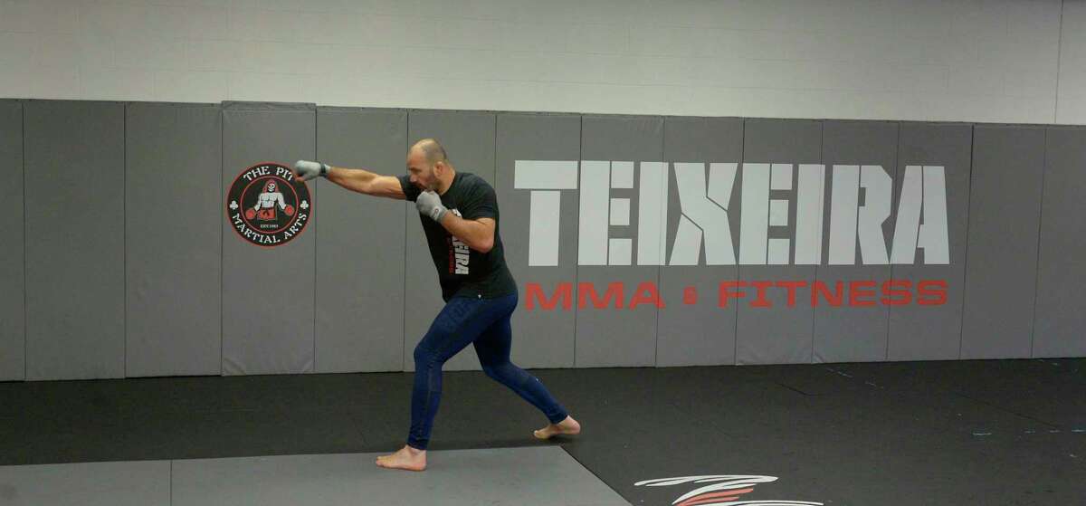 Glover Teixeira , of Bethel, will be competing in an upcoming mixed martial arts event produced by the Ultimate Fighting Championship taking place in Abu Dhabi, United Arab Emirates. Monday, October 18, 2021, in Bethel, Conn.