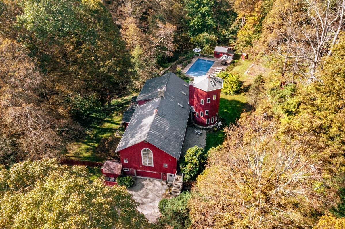 Converted Connecticut dairy farm with silo listed for 1 million