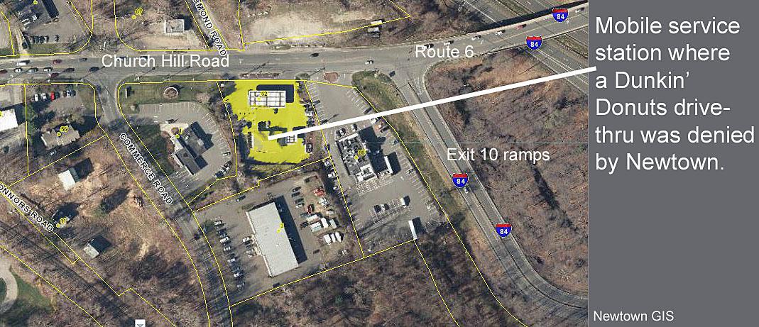 Newtown shuts down Dunkin' Donuts drive-thru plans on Route 6 - Vimarsana News