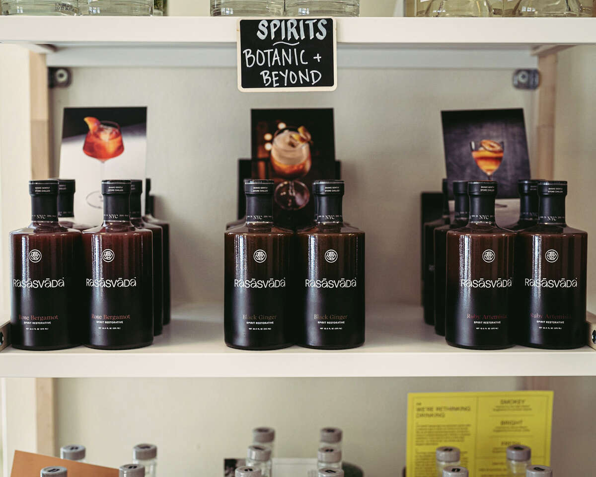 Sipple's offerings include zero-proof alternatives to beer, wine and liquor.
