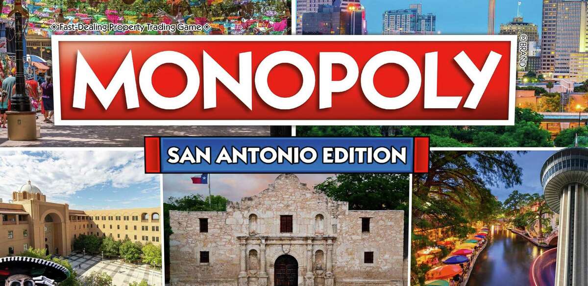 Monopoly San Antonio Edition ($39.99) is an officially licensed Monopoly game featuring San Antonio landmarks on the game board.