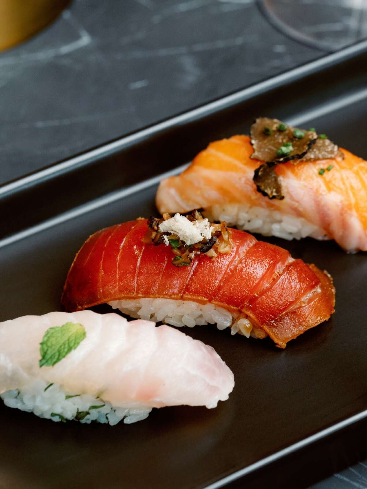 Since opening in October, Up Scale has quickly blossomed into a buzzy South Alamo spot for its seafood and steak menu as well as providing a chic backdrop for foodie Instagram photos. Now a global source is buying in to the glam. 