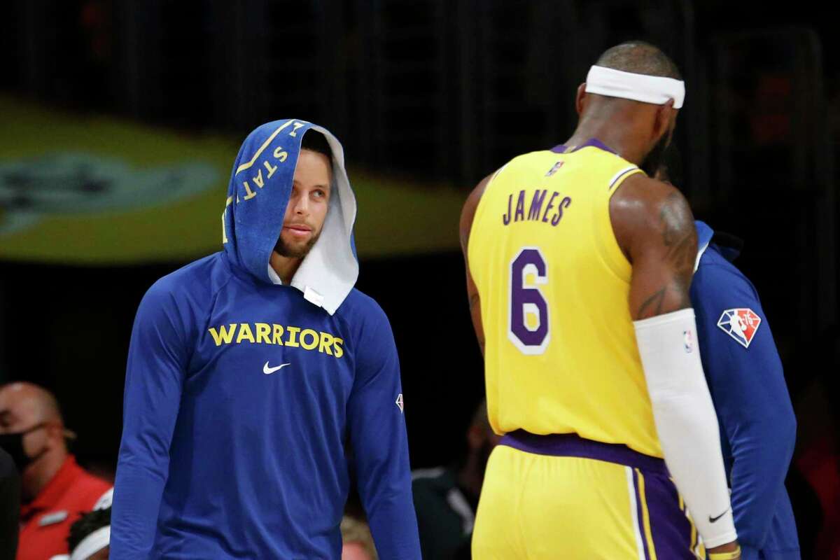 Steph Curry Embraced Bronny James at Lakers Game Following Warriors' Loss 