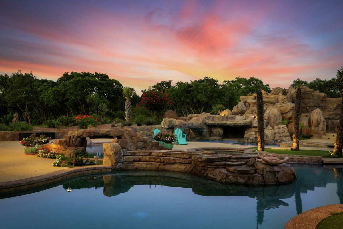 Hays County’s priciest listing is this $9.8 million “gentleman’s ranch” in Wimberley, Texas, which is about an hour from both San Antonio and Austin.