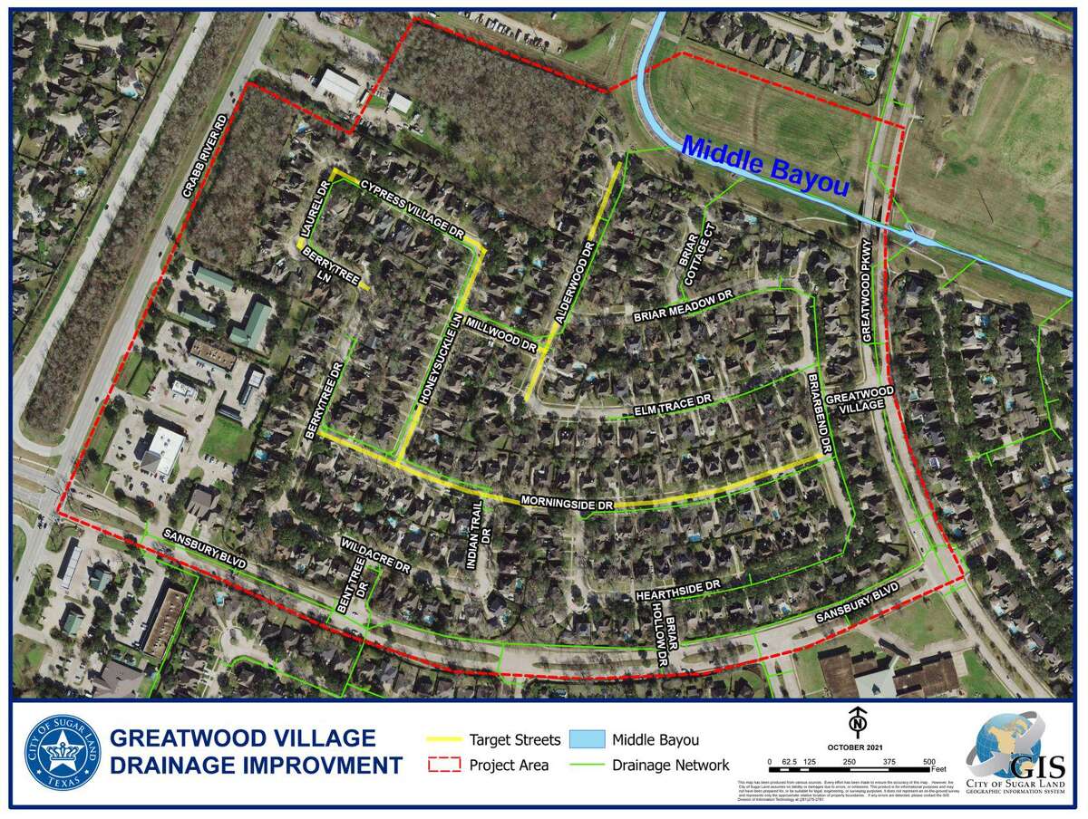 Sugar Land’s 1.9 million drainage project aims to protect Greatwood