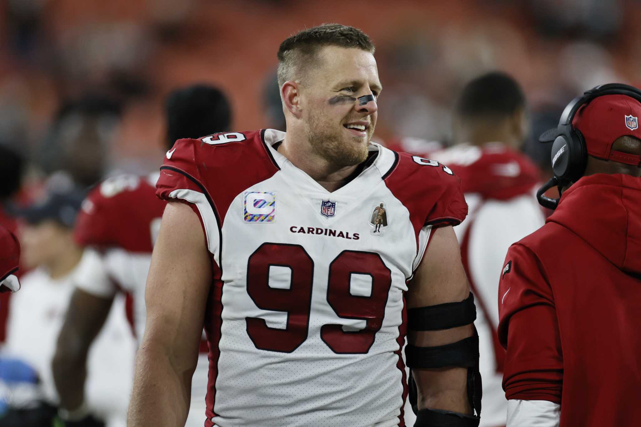 JJ Watt: Daughter of Cardinals legend gives OK to wear No. 99