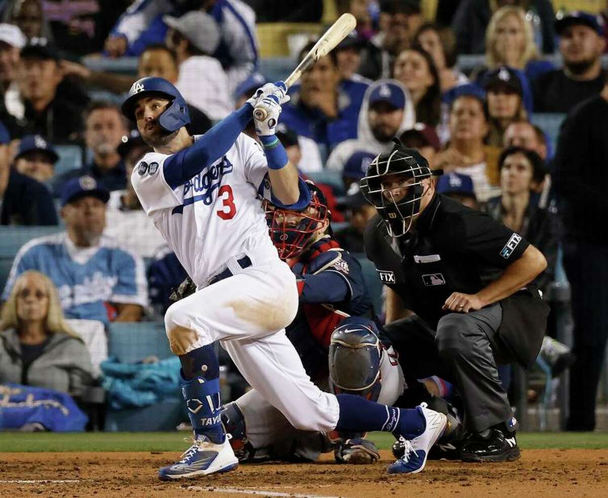 Chris Taylor slams 3 homers, AJ Pollock 2 as Dodgers hang on by beating  Braves 11-2