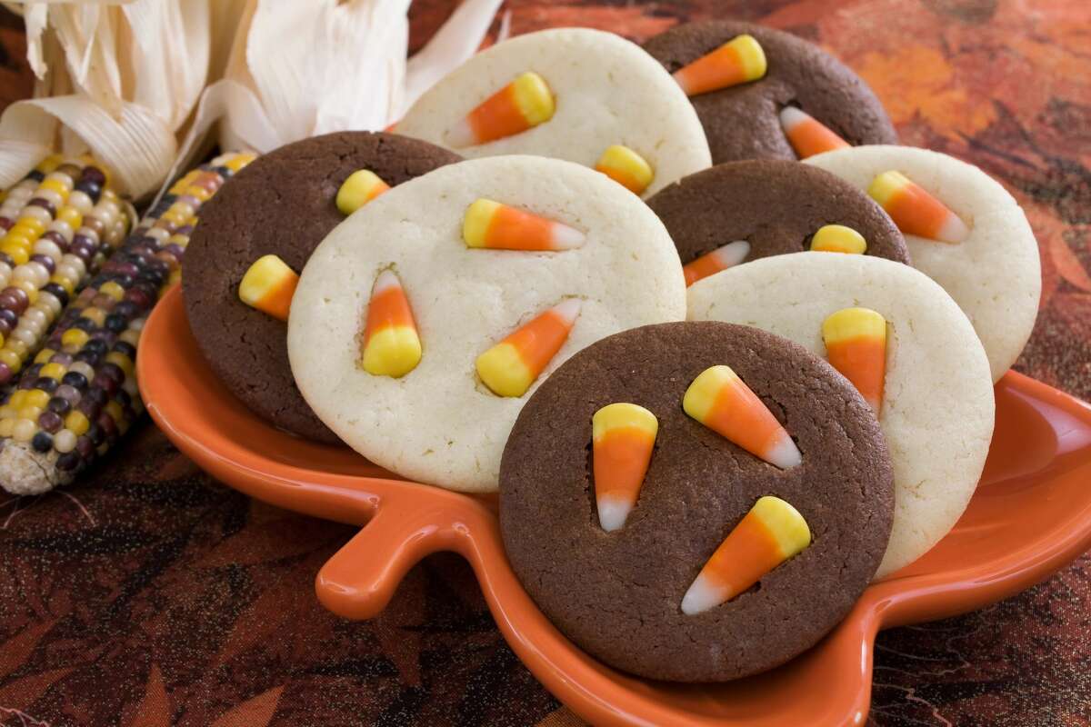 No longer relegated to a serving dish on its own, candy corn is popping up in all sorts of concoctions, from cookies and chocolate bark, to beer and ... bratwurst?