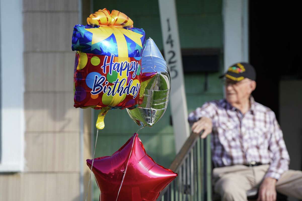 Heinz Bachman, a WWII veteran and one of the San Antonio area’s few remaining Pearl Harbor survivors, celebrated his 100th birthday as friends and neighbors stopped by his home to wish him well Friday morning.