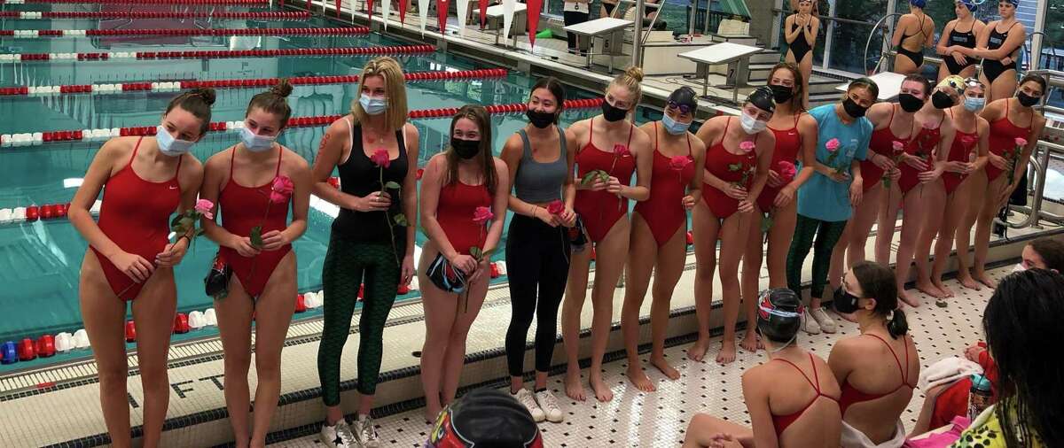 Seniors have helped the Greenwich girls' swim & dive team post a 9-0 regular season record.
