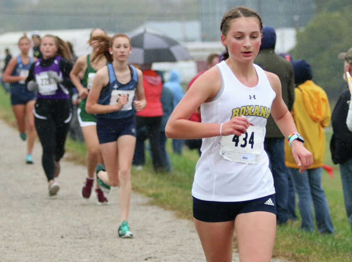 Roxana’s Gabrielle Woodruff will be among the runners at the Highland Class 1A Cross Country Regional Saturday.
