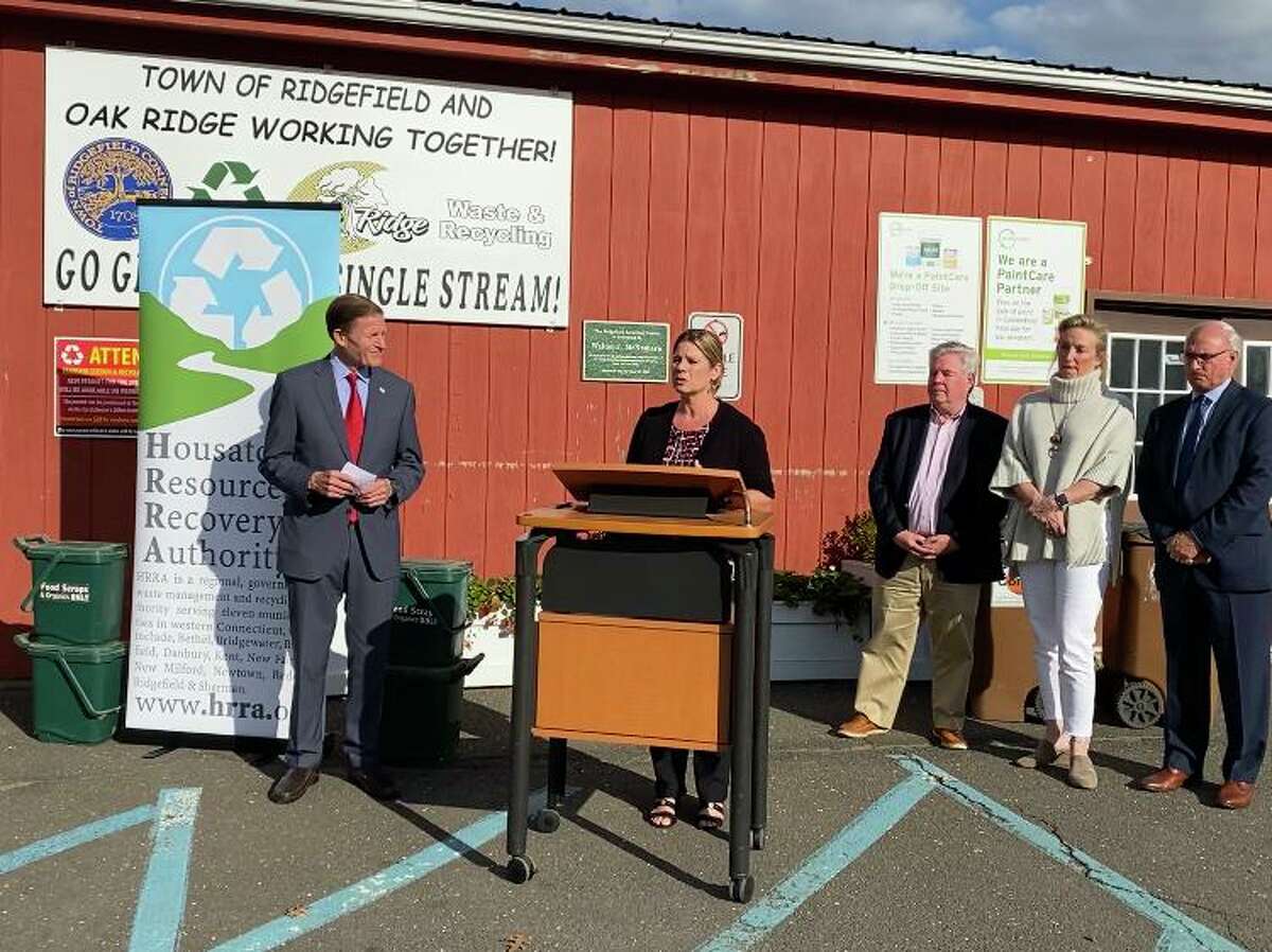 Housatonic Resources Recovery Authority’s Executive Director Jennifer Heaton-Jones said food waste makes up 30 percent of Connecticut’s waste stream, which negatively impacts the state’s waste management system.