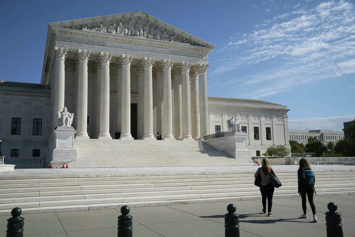The U.S. Supreme Court in Washington, D.C., U.S., on Friday, Oct. 22, 2021.  Photographer: Sarah Silbiger/Bloomberg