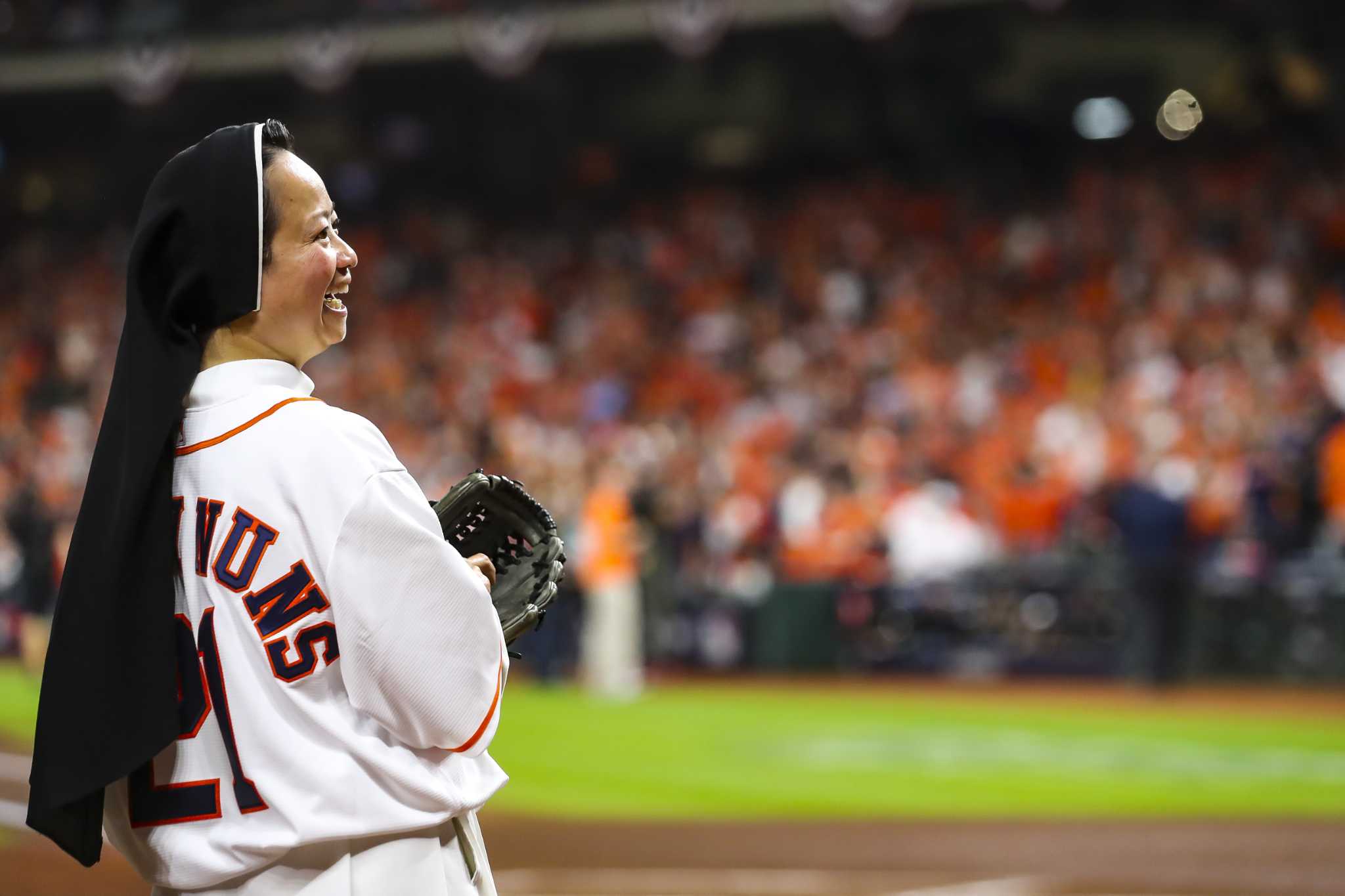 Mattress Mack Treats Nuns to Game 1 of ALCS