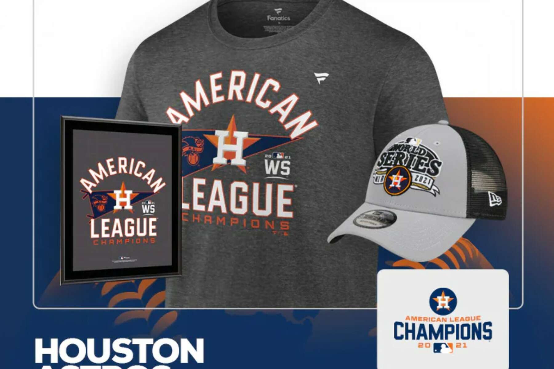 To Commemorate their 2021 American League Championship the Houston