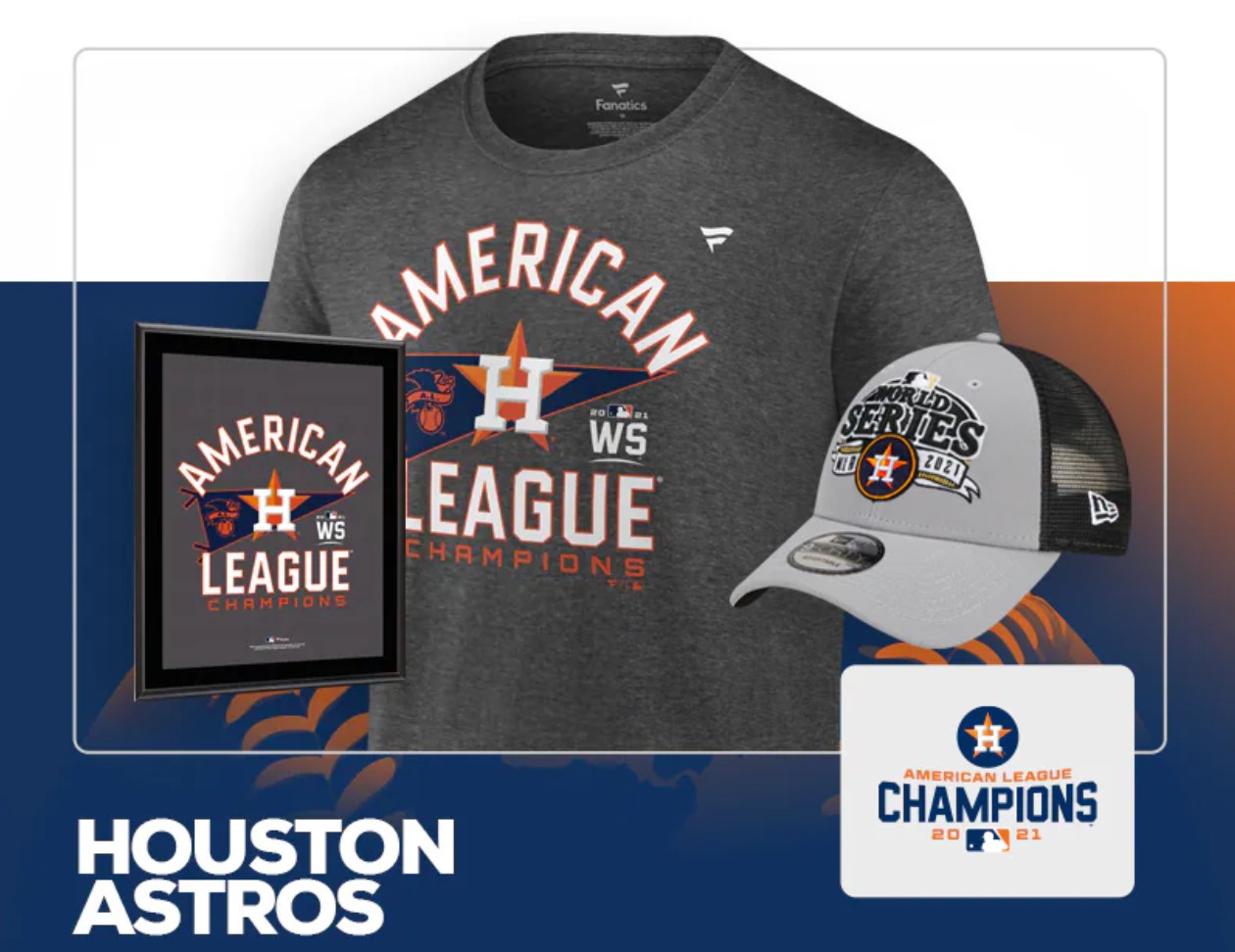 Houston Astros win World Series; Gear now available at Fanatics