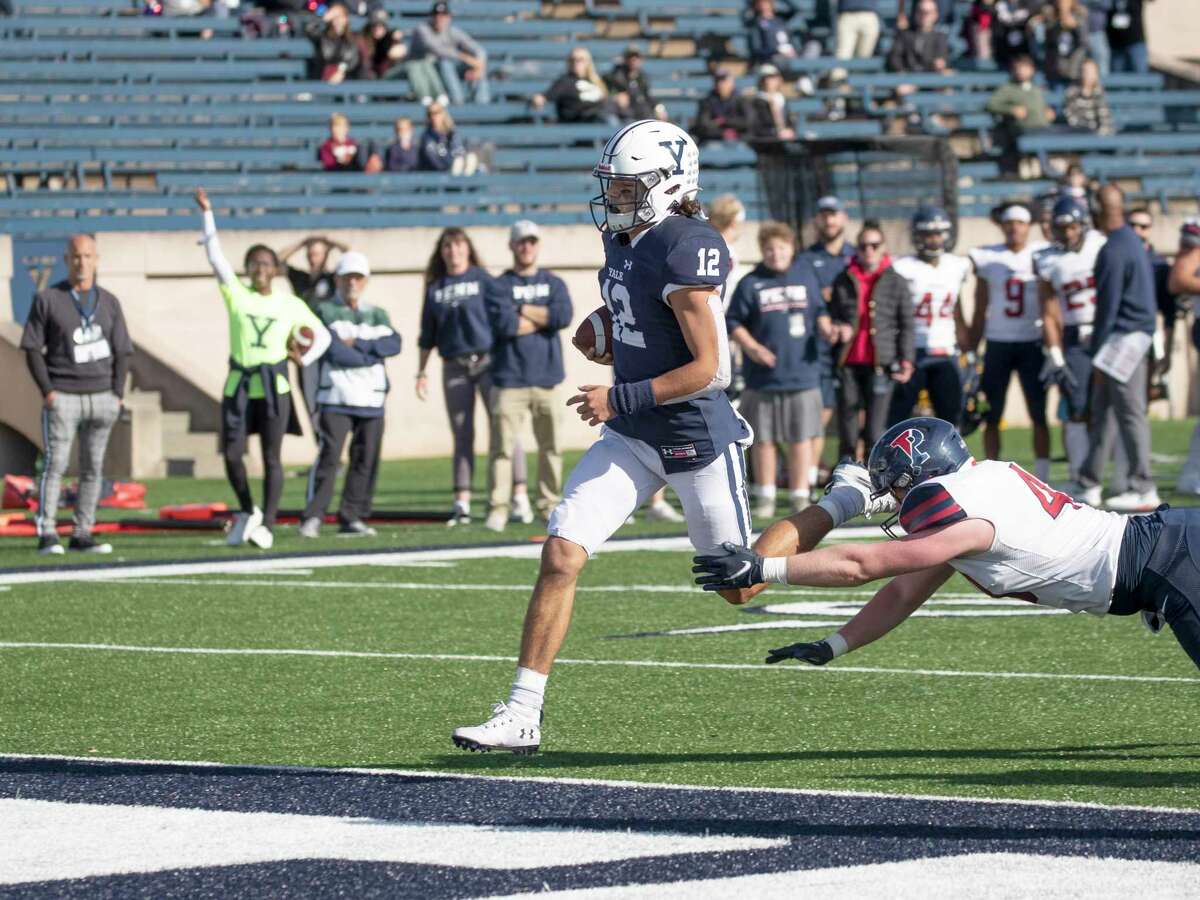 Yale quarterback Nolan Grooms groomed from young age for gridiron success