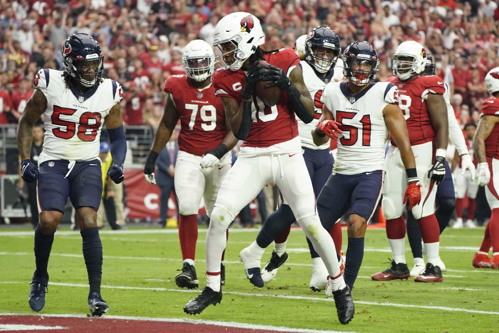 Texans' 2021 schedule highlights meeting with Cardinals, DeAndre