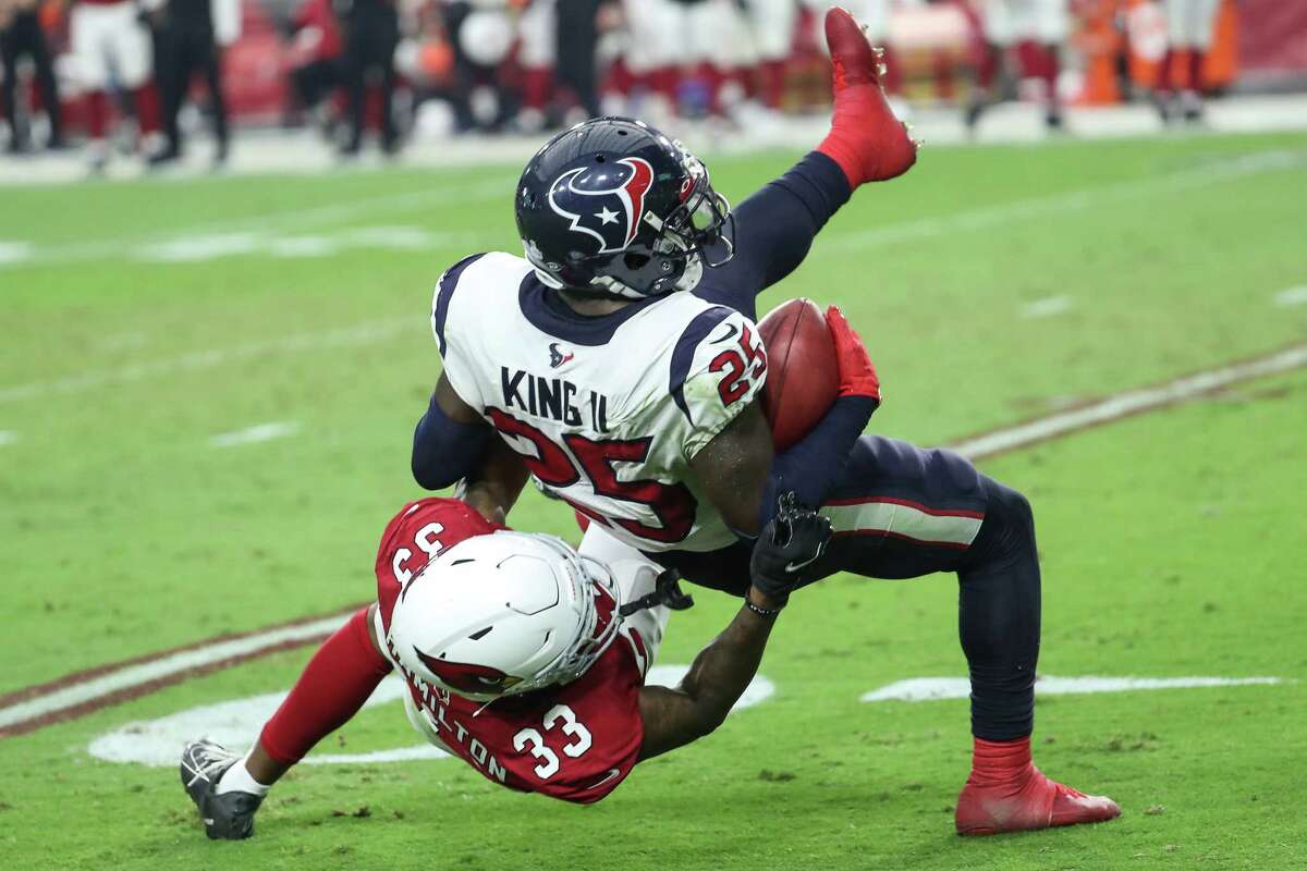 Desmond King became the second Texans player benched for disciplinary reasons this Sunday as he was inactive against the Rams.