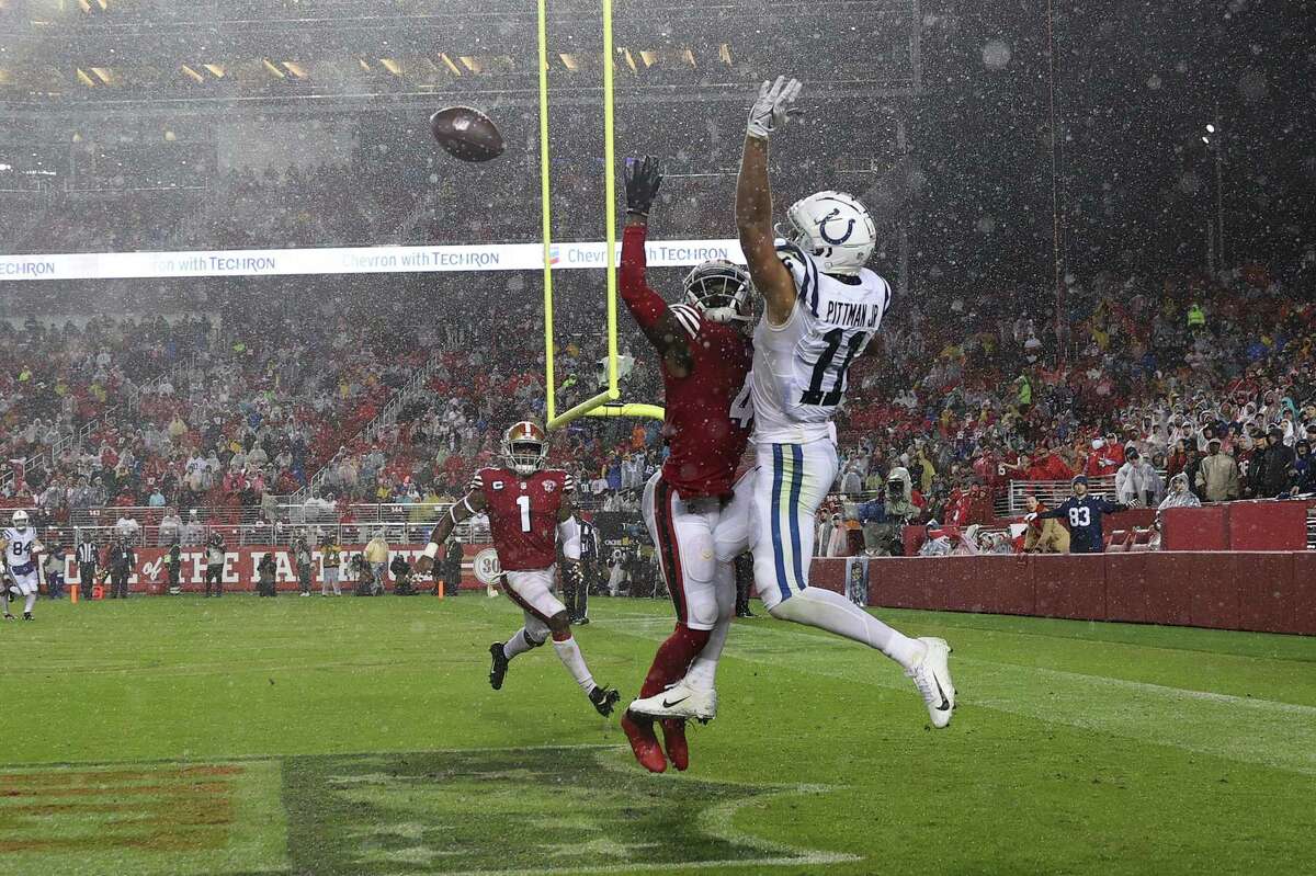 Photos from San Francisco 49ers soggy loss to Indianapolis Colts