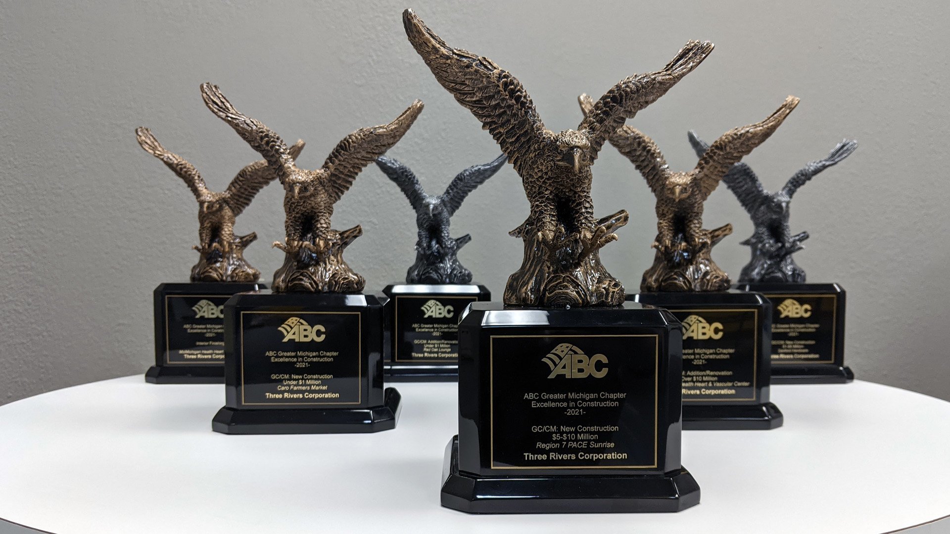 Three Rivers Corporation receives seven ABC Greater Michigan Awards