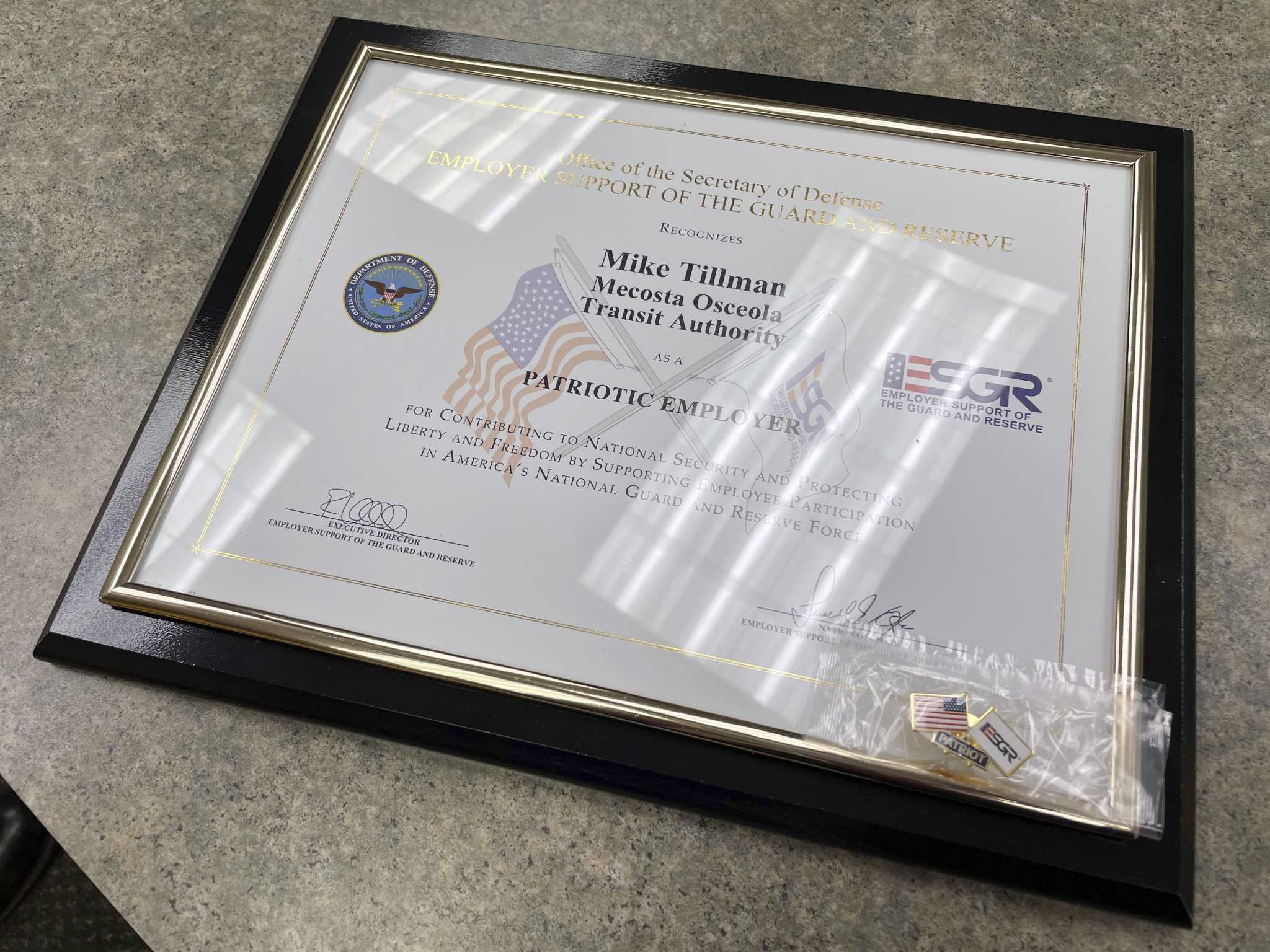 MOTA director recognized for his support of military - Vimarsana News