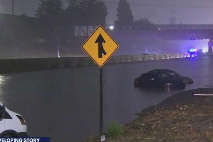 Dodger Stadium 'fine' despite viral Hilary flooding images