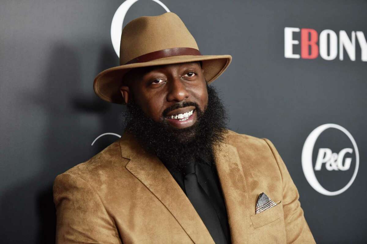 FILE: Trae tha Truth attends the 2021 Ebony Power 100 Presented By Verizon at The Beverly Hilton on October 23, 2021 in Beverly Hills, California. 
