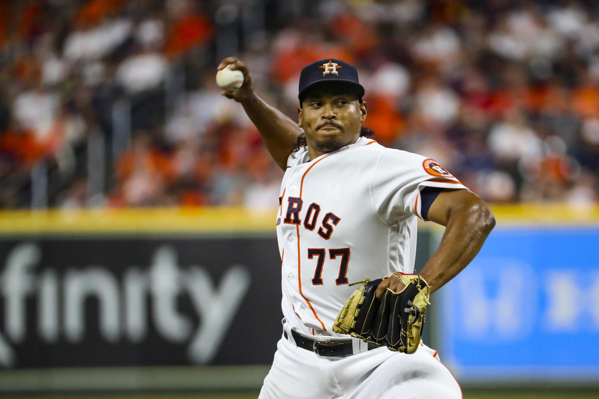 A rookie, Astros pitcher Luis Garcia excited about World Series stage