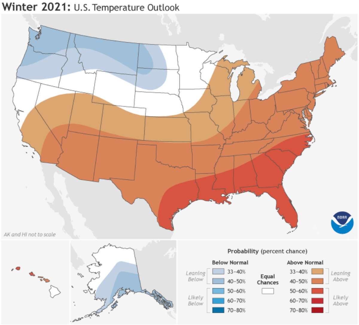 Where Was The Climate Be The Warmest At Christmas Time This Year In Texas 2022 Winter Looks Especially Warm In Texas This Year, Noaa Says