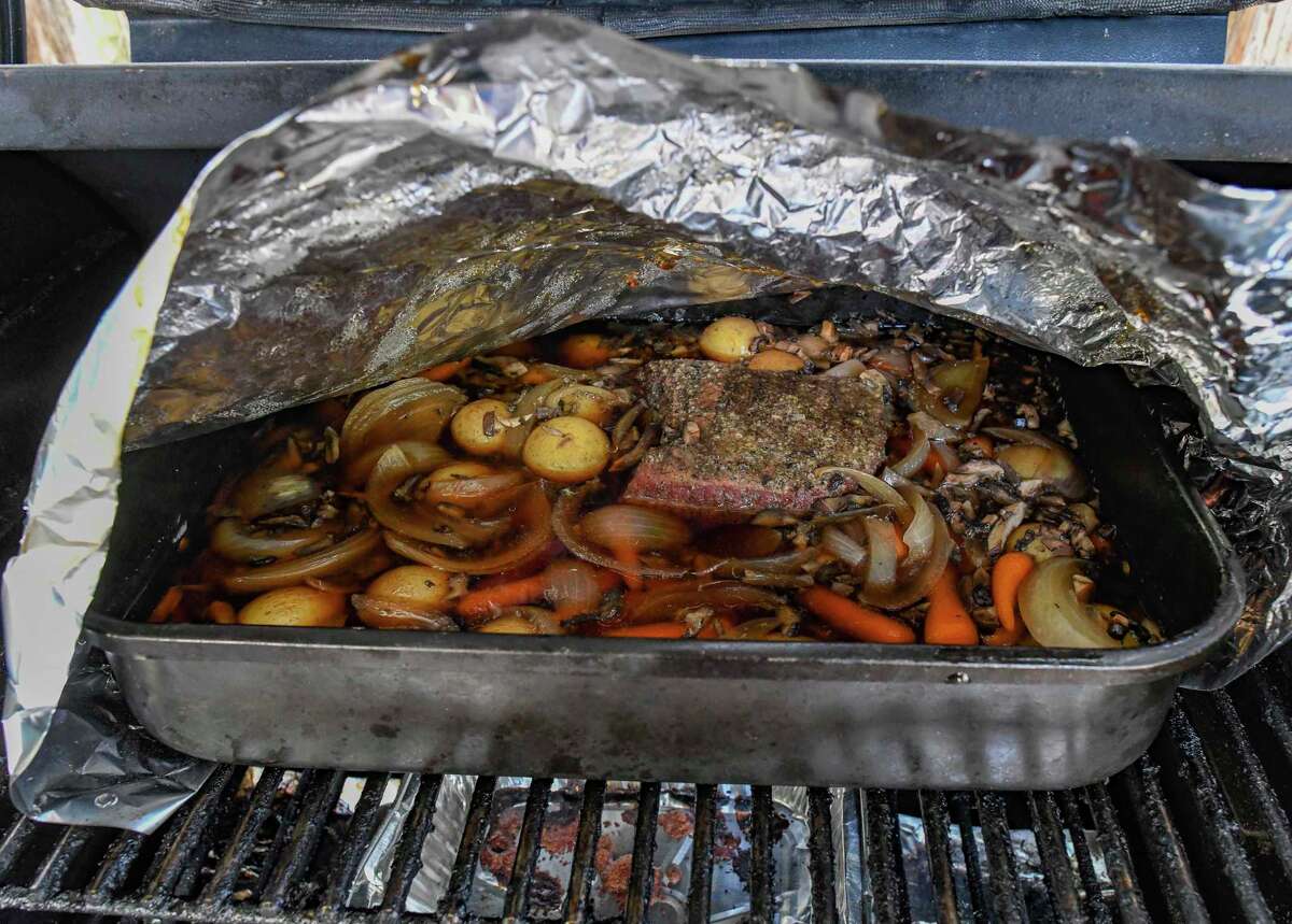 The best beef roast cut for the perfect pot roast is top round