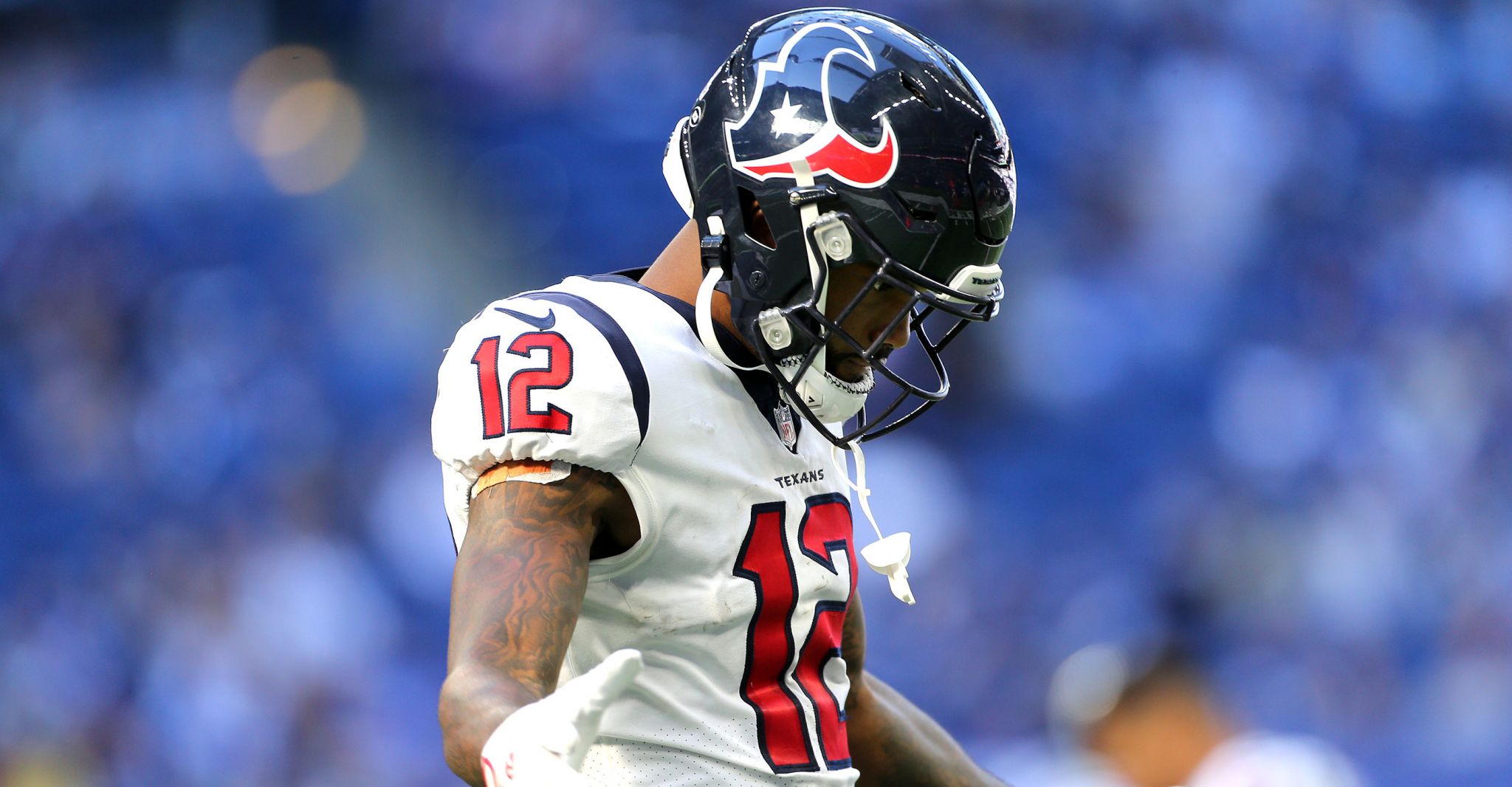 Houston Texans wide receiver Nico Collins during the first half of